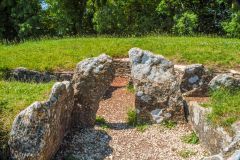 The barrow's internal passage