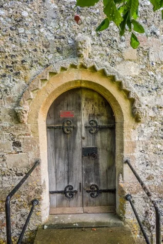 The Norman north doorway
