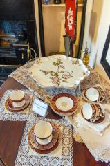 A Victorian tea service