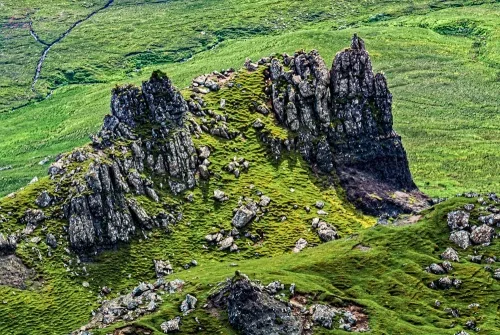 The Needle from above