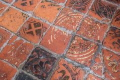 Medieval floor tiles