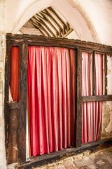 Remains of the medieval screen