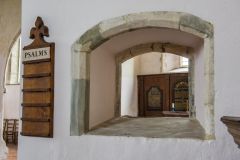 A medieval hagioscope or squint