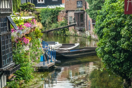 Canterbury Historic River Tours boat mooring