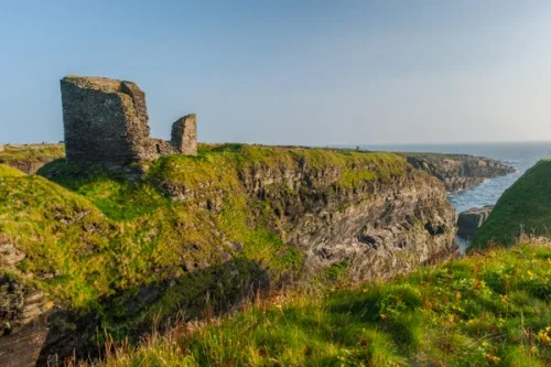 The castle from the north