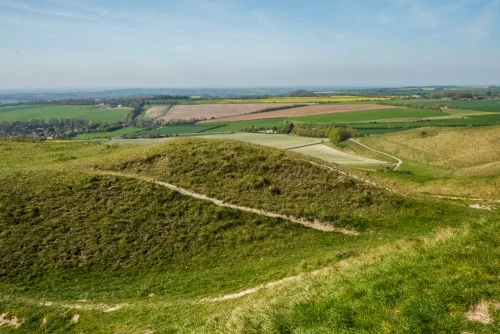 The north-western earthworks