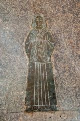 Brass to an unknown male, c. 1480