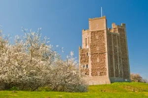 Orford Castle keep, Suffolk