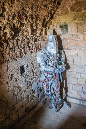 A castle 'prisoner'