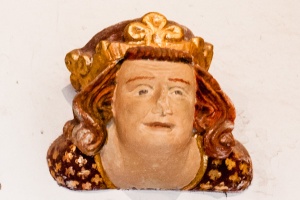 Edward II carved head