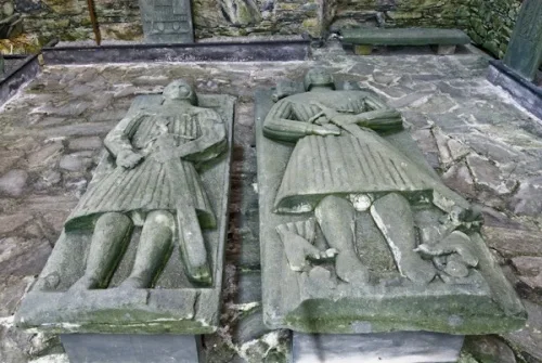 Grave slabs of MacDuffie chiefs