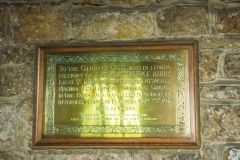 Lieutenant Arthur Kirby memorial, 1917