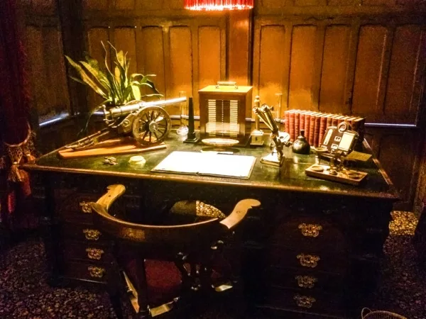 The restored mill office