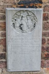1695 gravestone of William Blackett