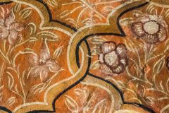 Oxford Painted Room, Strapwork and flower paintings