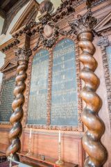 A closer look at the Jacobean altarpiece