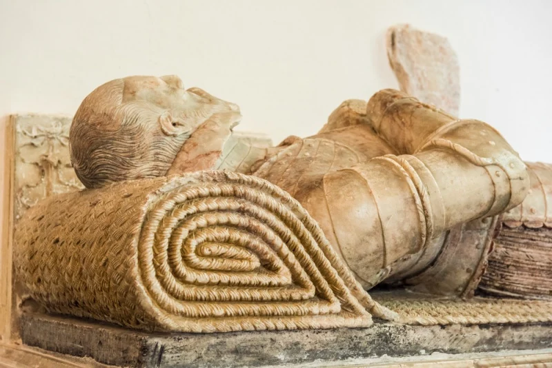 Sir Clement Paston effigy, 1597