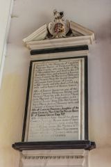 Memorial to Charles Prideaux-Brune, d. 1875