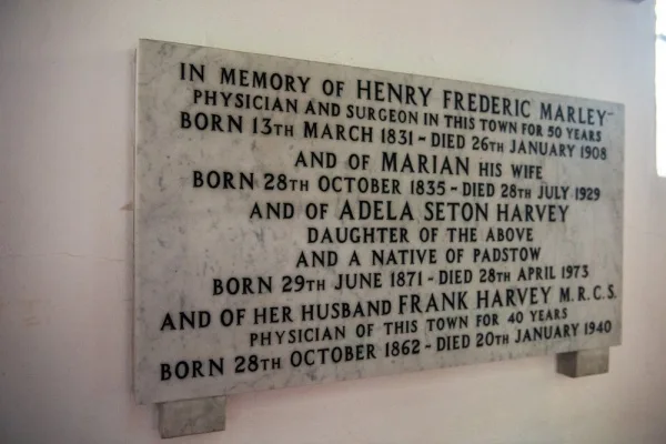 Dr Marley's memorial