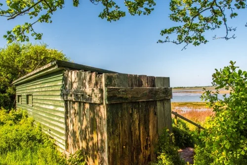 The Church Norton bird hide