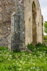 The south buttress and tower arch