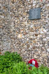 The WWI memorial plaque