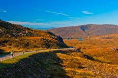 Near the summit, looking west