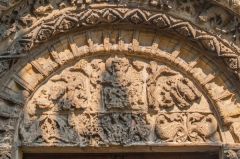 Christ in Majesty tympanum