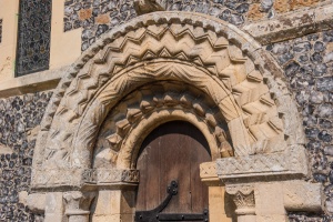 Norman priest's door