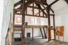 Looking towards the entrance