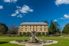The formal garden frontage