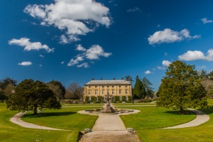 The formal gardens