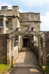 Cross the castle bridge