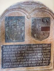 John Palwater brass (d. 1577)