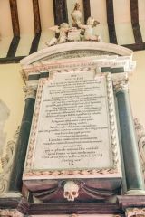 Sir William Coventry memorial (1628-1686)