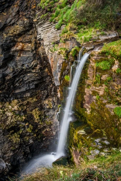 The waterfall from the south