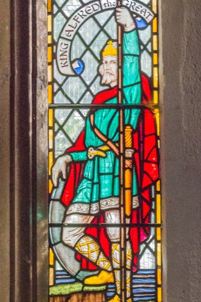 The Alfred Window in the Lady Chapel
