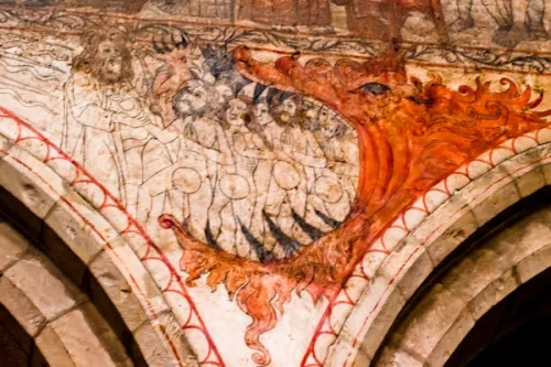 The Mouth of Hell wall painting