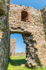 The south-west corner tower