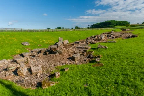 Remains of the Roman causeway