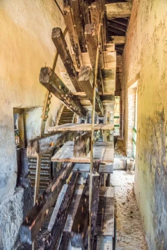 The 22' scoop wheel in motion