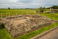 Leahill Turret and Piper Sike Turret (Hadrian's Wall), Piper Sike Turret from the southwest