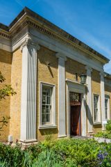 The gallery entrance