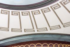 The Breakfast Room ceiling