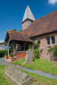 The 15th century porch and Victorian turret