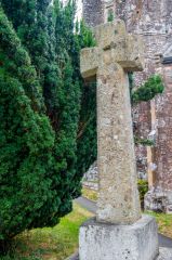 Restored Celtic cross