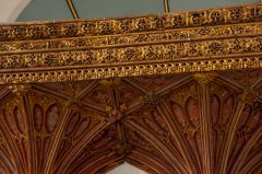 Fan vaulting and gilded decoration