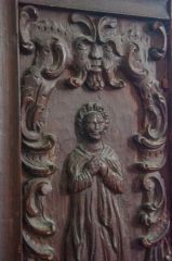 15th-century bench end