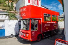 The colourful village bus