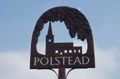The village sign